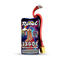Load image into Gallery viewer, Rebel 1360mAh 4s Lipo Battery