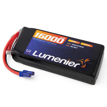 Load image into Gallery viewer, Lumenier 16000mAh 4s 20c Lipo Battery