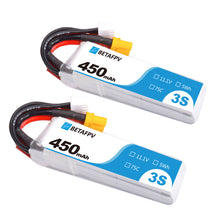 Load image into Gallery viewer, BETAFPV 450mAh 3S 75C Battery (2PCS)
