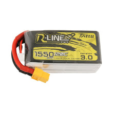 Load image into Gallery viewer, Tattu R-Line Version 3.0 1550mAh 4s 120C Lipo Battery