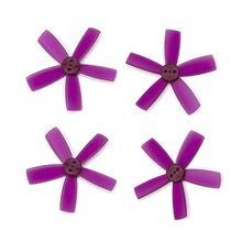 Load image into Gallery viewer, DYS 2" 5 Blade, Purple Propeller - Set of 4 (2x CW, 2x CCW)