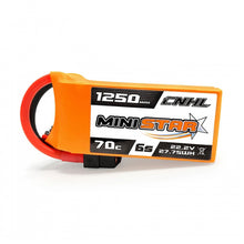 Load image into Gallery viewer, CNHL MiniStar 1250mah 6s 70c Lipo Battery
