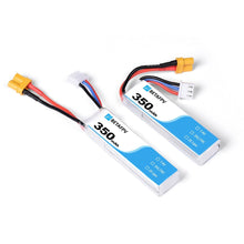Load image into Gallery viewer, BETAFPV 350mAh 2s XT30 Lipo Battery (2 Pcs)
