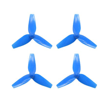 Load image into Gallery viewer, BETAFPV 48mm 3-Blade Whoop Propellers (1.0mm Shaft - Blue)