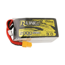 Load image into Gallery viewer, Tattu R-Line Version 3.0 2000mAh 4s 120C Lipo Battery