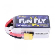 Load image into Gallery viewer, Tattu FunFly 1550mAh 4s 100C Lipo Battery
