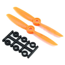 Load image into Gallery viewer, HQProp 4x4.5RO CW Propeller - 2 Blade (2 Pack - Orange)