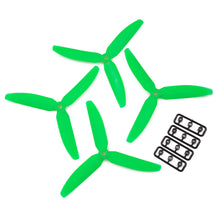 Load image into Gallery viewer, Gemfan 5x3 Propeller - 3 Blade (Set of 4 - Green)