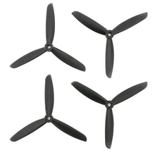 Load image into Gallery viewer, Gemfan 5x4.5x3 Glass Fiber Nylon Propeller - 3 Blade (Set of 4 - Black)