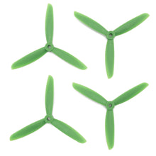 Load image into Gallery viewer, Gemfan 5x4.5x3 Glass Fiber Nylon Propeller - 3 Blade (Set of 4 - Green)