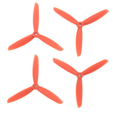 Load image into Gallery viewer, Gemfan 5x4.5x3 Glass Fiber Nylon Propeller - 3 Blade (Set of 4 - Orange)