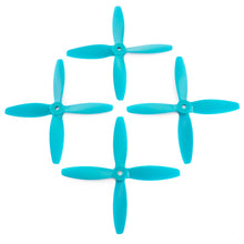 Load image into Gallery viewer, Lumenier 5x4x4 - 4 Blade Propeller (Set of 4 - Blue)