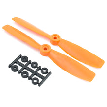 Load image into Gallery viewer, HQProp 6x4.5O CCW Bullnose Propeller -  (Set of 2 - Orange)