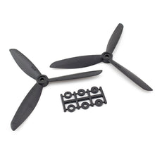 Load image into Gallery viewer, HQProp 6x4.5x3 CW Propeller - 3 Blade Carbon Composite (Black - 2 pack)