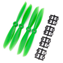 Load image into Gallery viewer, Gemfan 6x4.5 Nylon Glass Fiber Propeller (Set of 4 - Green)