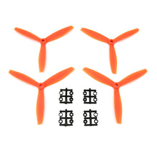 Load image into Gallery viewer, Gemfan 6x4 Glass Fiber Propeller - 3 Blade (Set of 4 - Orange)
