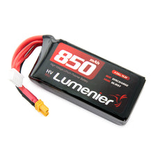 Load image into Gallery viewer, Lumenier 850mAh 4s 15.2v High Voltage 80c Lipo Battery (XT-30)