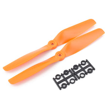 Load image into Gallery viewer, HQProp 8x5O Bullnose CCW Propeller - 2 Blade (2 Pack - Orange)