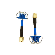 Load image into Gallery viewer, Aomway Short 5.8GHz 4-Cloverleaf Antenna with Protection Cover (SMA) (LHCP)