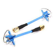 Load image into Gallery viewer, Aomway 5.8GHz 4-Leaf Clover Antenna Set for TX/RX (SMA) (LHCP)