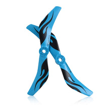Load image into Gallery viewer, Azure Power 5050 5x5.0 - 2 Blades (Set of 4 - Polestar Blue)