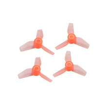 Load image into Gallery viewer, Rakonheli 31MM 3 Blade Clear Propeller (2CW+2CCW; 0.8MM Shaft) - Orange