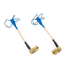 Load image into Gallery viewer, IBCrazy 5.8GHz Bluebeam whip Antenna / 90 degree SMA