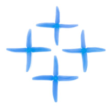 Load image into Gallery viewer, DAL 5x4 4 Blade Propeller Q5040 (Set of 4 - Crystal Blue)