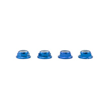 Load image into Gallery viewer, Lumenier M5 Blue Aluminum Low Profile Lock Nut (set of 4 CCW)