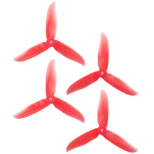 Load image into Gallery viewer, DAL 5x4.6 - 3 Blade, Crystal Red Cyclone Propeller - T5046C  (Set of 4)