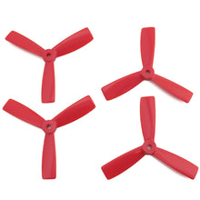 Load image into Gallery viewer, DAL 4x4.5 Tri-Blade Bullnose Props (Set of 4 - Red)