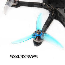 Load image into Gallery viewer, HQProp DP 5X4.3X3V2S Propeller (Set of 4 - Blue)
