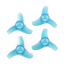 Load image into Gallery viewer, Avan Tinyhawk 3-Blade Propeller 40mm (Blue -Set of 4)