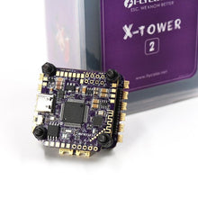 Load image into Gallery viewer, Flycolor X-Tower F7 60A 3-6S BLHeli32 Freestyle Stack w/ Bluetooth, LED