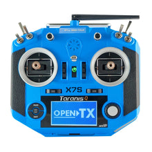 Load image into Gallery viewer, FrSky Taranis Q X7S Radio w/ Upgraded M7 Hall Sensor Gimbals (Blue)
