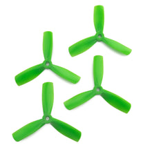 Load image into Gallery viewer, Gemfan 4x4.5 - Bullnose 3 Blade Propellers - PC UnBreakable (Set of 4 - Green)
