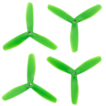 Load image into Gallery viewer, Gemfan 5x5x3 Glass Fiber Nylon Propeller - 3 Blade (Set of 4 - Green)