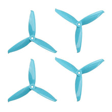 Load image into Gallery viewer, Gemfan 5152S V2 3 Blade Propeller (Set of 4 - Blue)