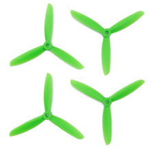 Load image into Gallery viewer, Gemfan 5x4.5x3 ABS Propeller - 3 Blade (Set of 4 - Green)
