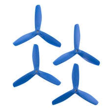Load image into Gallery viewer, Gemfan 5x5 - Bullnose 3 Blade Propeller - Nylon Glass Fiber (Set of 4 - Dark Blue)