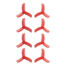 Load image into Gallery viewer, Gemfan Hulkie Red 2040 Durable 3 Blade - Set of 8 (4CW, 4CCW)