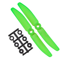 Load image into Gallery viewer, HQProp 5x4RG CW Propeller - 2 Blade (2 pack Green)