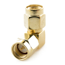 Load image into Gallery viewer, SMA Male to SMA Male Right Angle Adapter