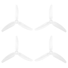 Load image into Gallery viewer, HQProp DP Clear 5x4x3 PC V1S Propeller - 3 Blade (Set of 4 - PC)