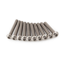 Load image into Gallery viewer, M3x20 Button Head Titanium Screws (10pcs)