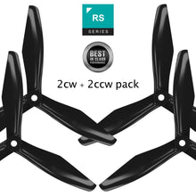 Load image into Gallery viewer, Master Airscrew RS-3Blade - 5x4.5 Prop Set X4 - Black