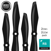 Load image into Gallery viewer, Master Airscrew RS Series - 5x4.5 Prop Set X4 - Black