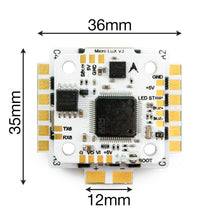 Load image into Gallery viewer, Lumenier MICRO LUX V3 F4 + 30A BLHeli_32 4in1 Stack (FC + ESC Combo)