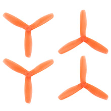 Load image into Gallery viewer, DAL 5x4.5 - 3 Blade Bullnose Propeller - V2 T5045 (Set of 4 - Crystal Orange)