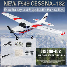 Load image into Gallery viewer, WLtoys F949 2.4G 3Ch RC Airplane Fixed Wing Plane Outdoor toys Drone RTF Update version Digital servo propeller, strong package